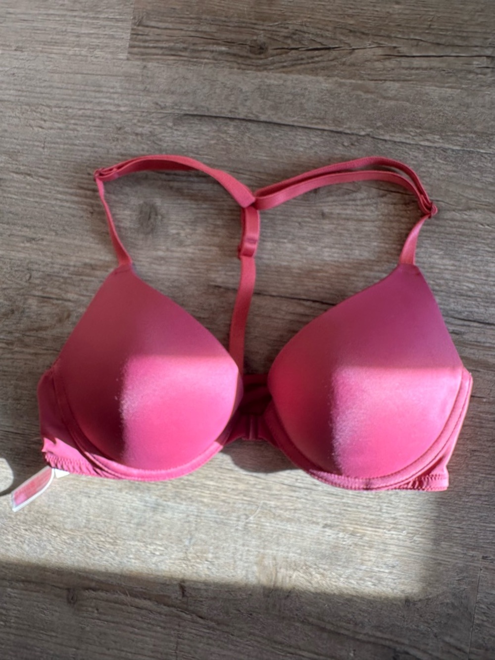 NWOT Victoria secret racerback bra with clip - Picture 3 of 5